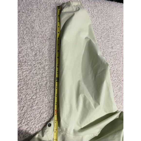 Pacific Trail Women's Plus Size 1x Button Long Sleeve Hooded Jacket Light Green - Picture 10 of 13